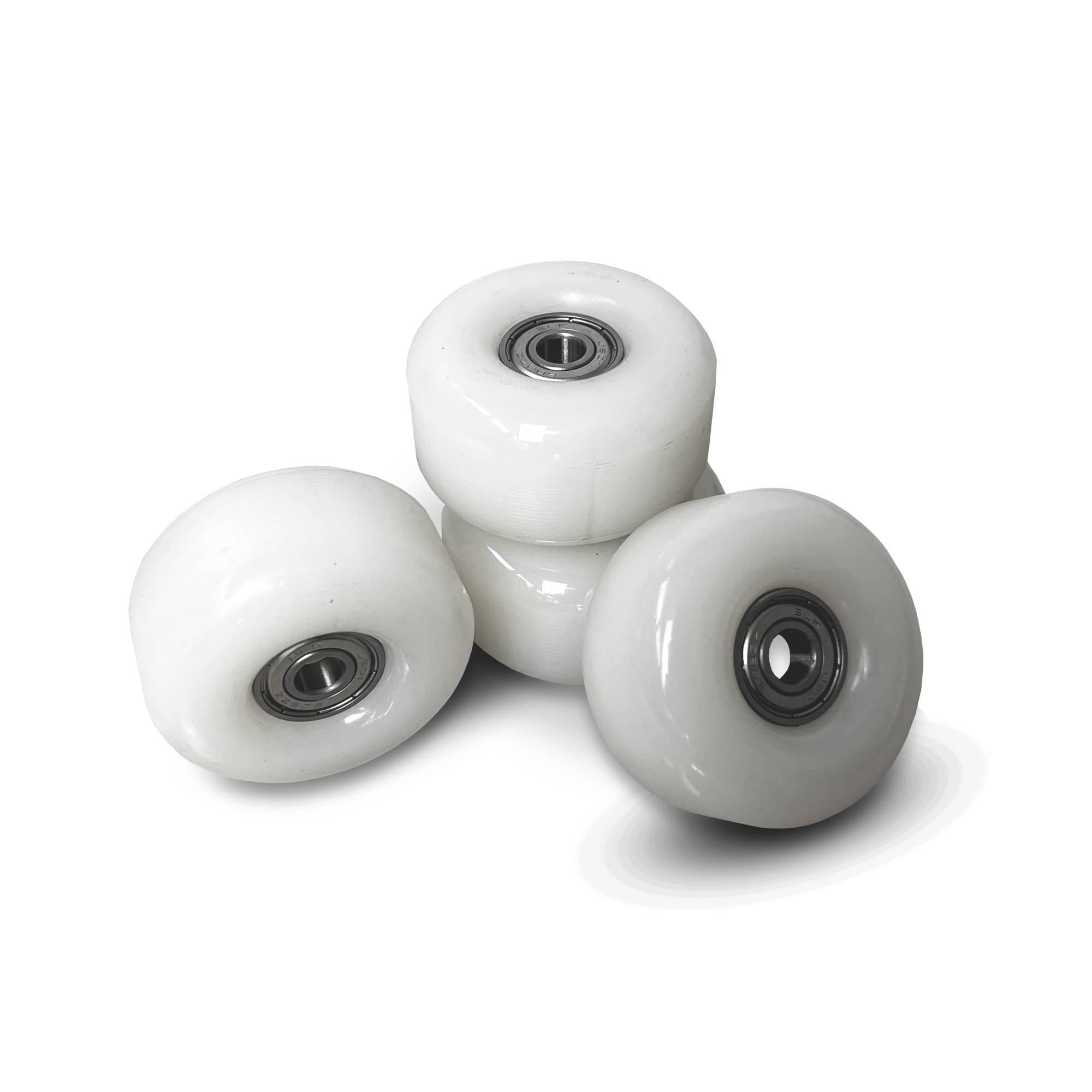 Par de Rodas para Carrinho Skate Caro Rolimã