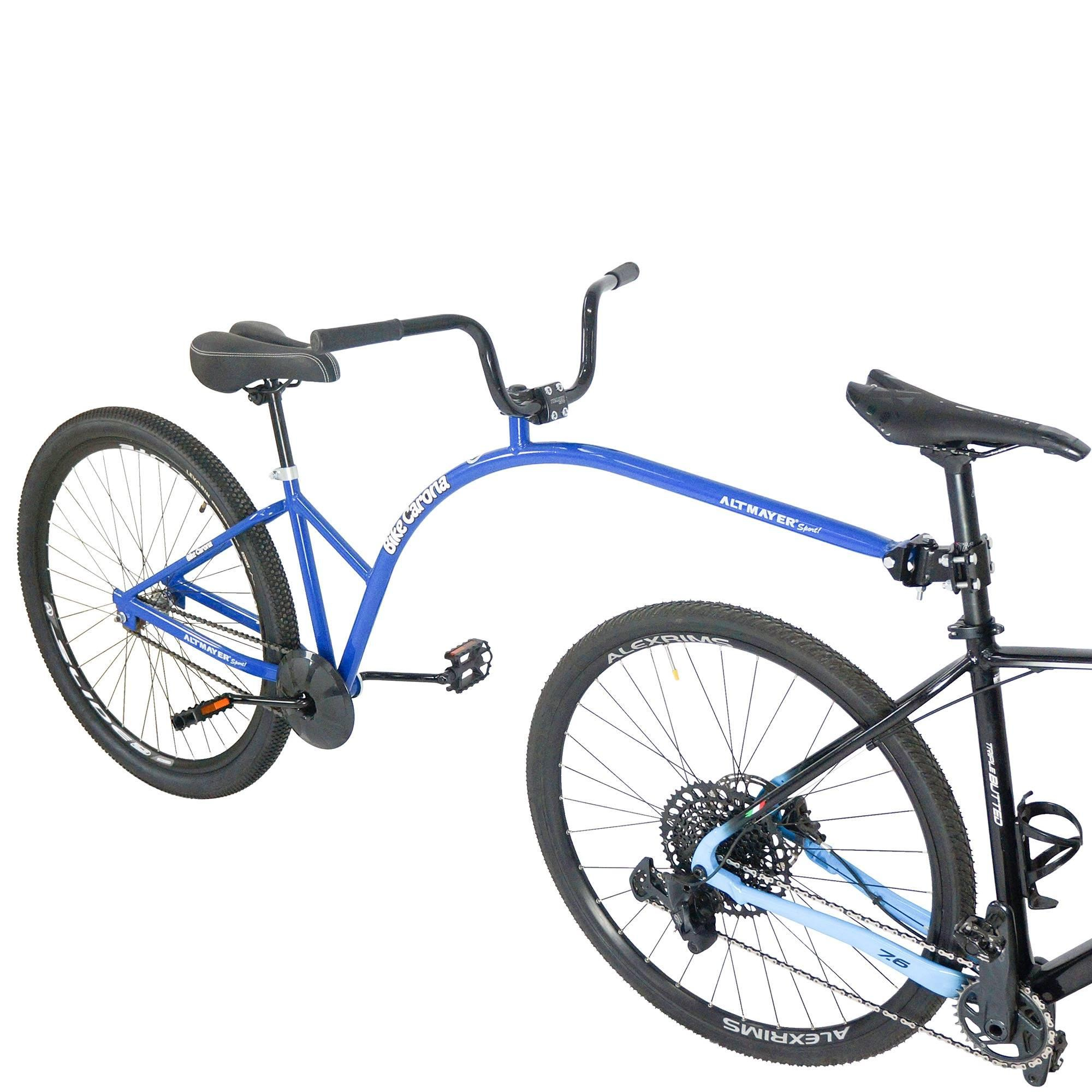 Bike Carona Aro 29 Reboque de Bicicleta para Adultos Azul
